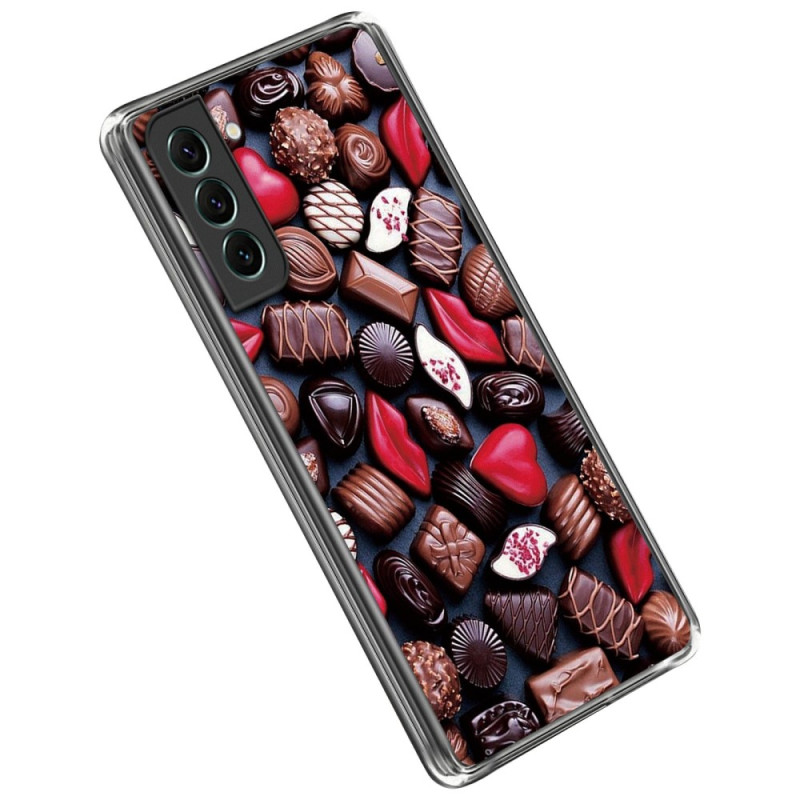 Samsung Galaxy S23 Plus 5G Flexible Hülle Schokolade