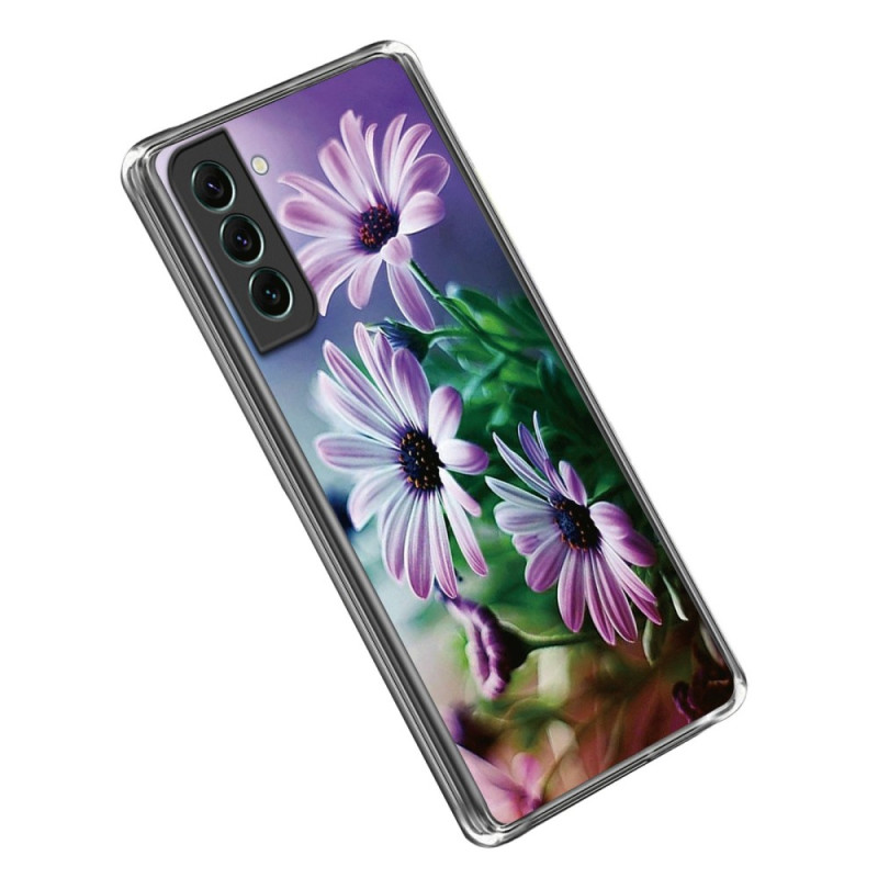 Samsung Galaxy S23 Plus 5G Silikonhülle Blumen