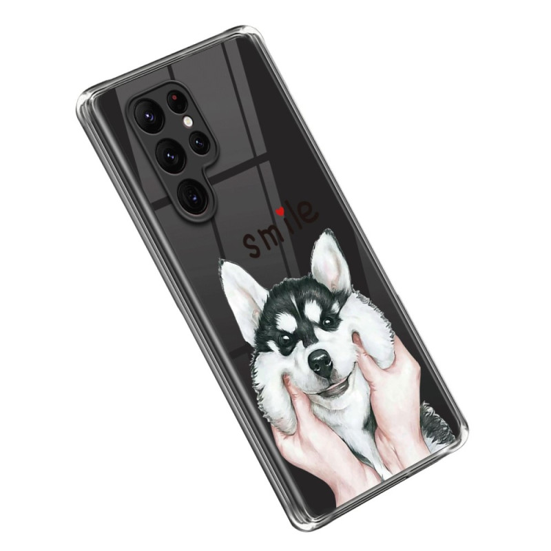Samsung Galaxy S23 Ultra 5G Cover Hund Smile