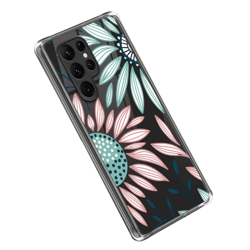 Samsung Galaxy S23 Ultra 5G Hülle Blumen