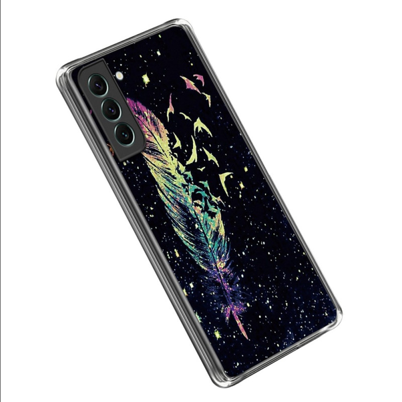 Samsung Galaxy S23 Ultra 5G Feder Cover Farbig