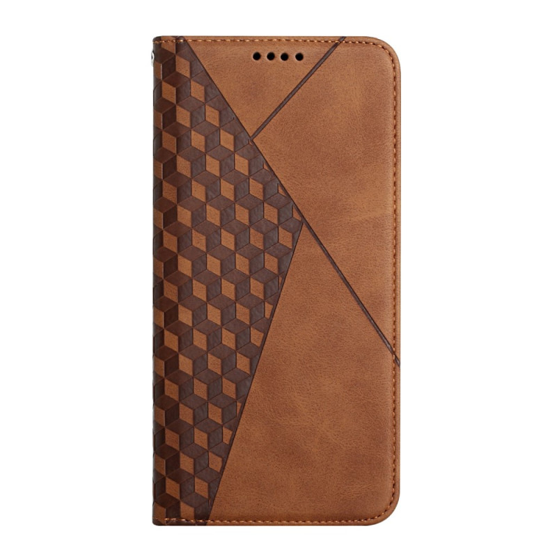 Flip Cover Samsung Galaxy S23 Ultra 5G Style Leder 3D-Muster