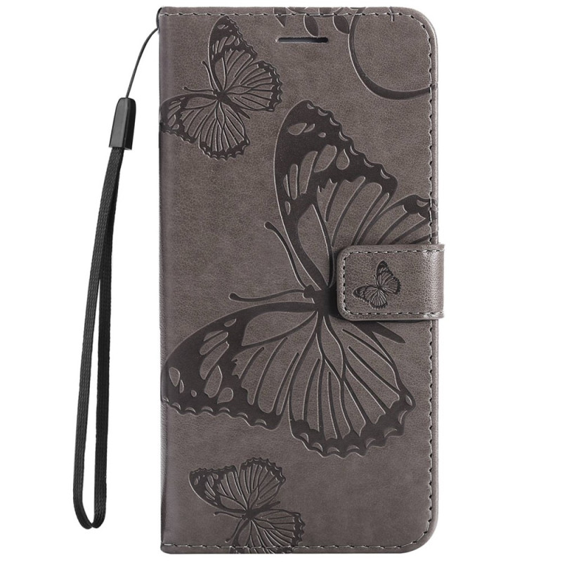 Oppo A57 5G Riesige Schmetterlinge Riemen Tasche