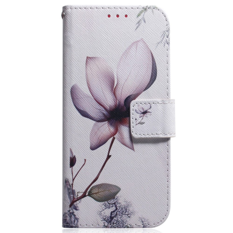 Hülle Oppo A57 / A57 4G / A57s Blume Rosa