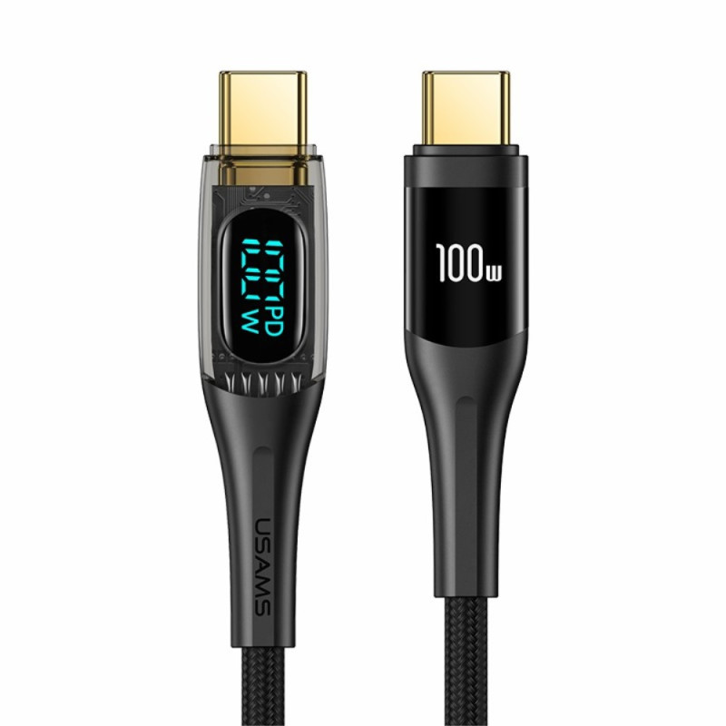 USB-C auf USB-C Kabel Digitalanzeige