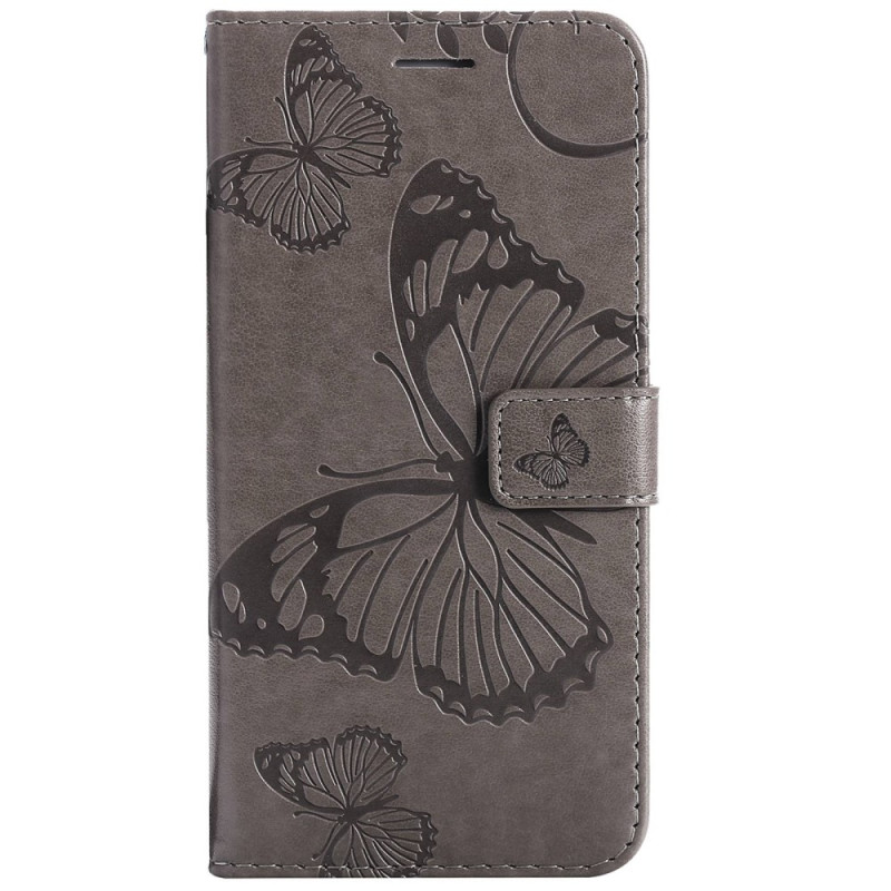 Sony Xperia 5 IV Hülle Riesige Schmetterlinge mit Riemen