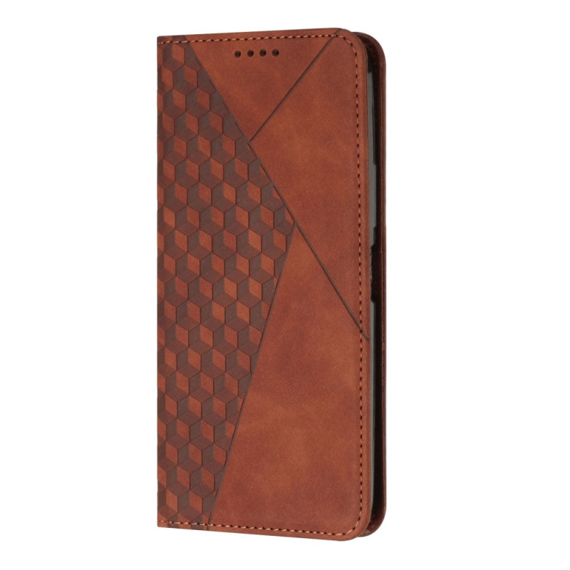 Flip Cover Sony Xperia 1 IV Style Leder 3D-Muster