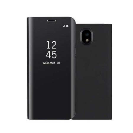 Flip Cover Samsung Galaxy J3 2017 Spiegel Und Leder-Effekt