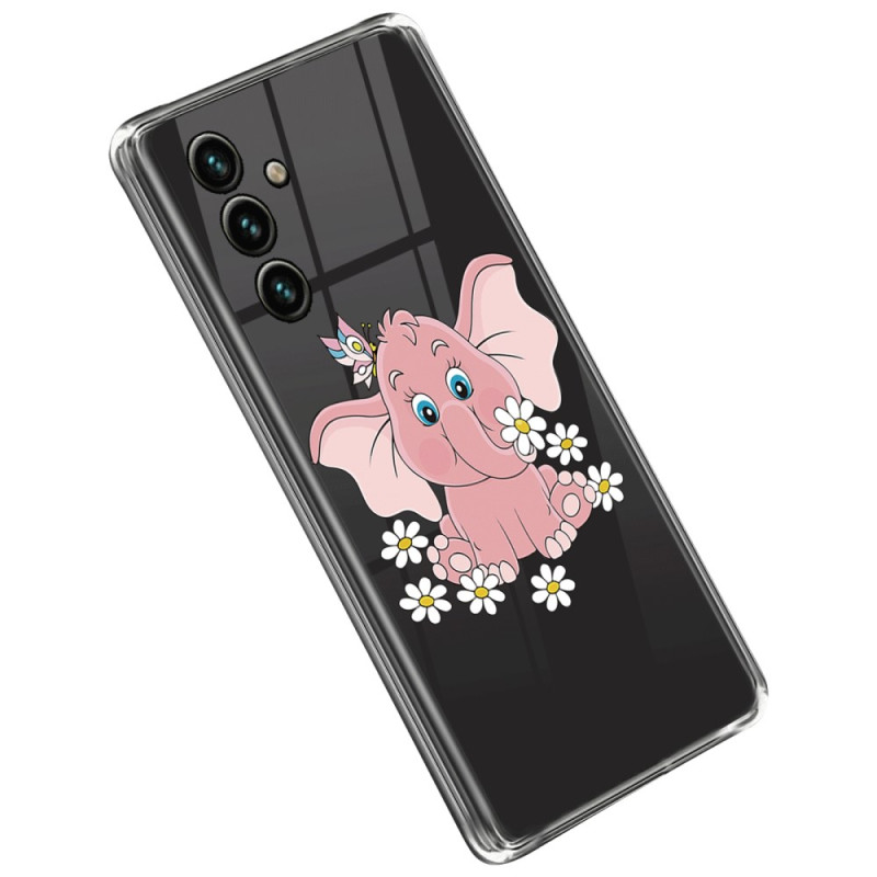 Samsung Galaxy A14 5G / A14 Transparent Elephant Cover