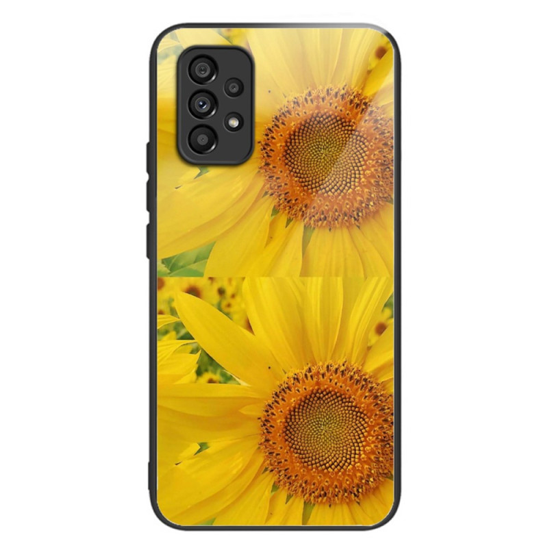 Samsung Galaxy A53 5G Panzerglas Sonnenblume Cover