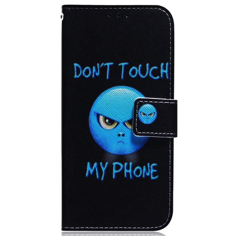 Hülle Samsung Galaxy A54 5G Emoji Don't Touch my Phone