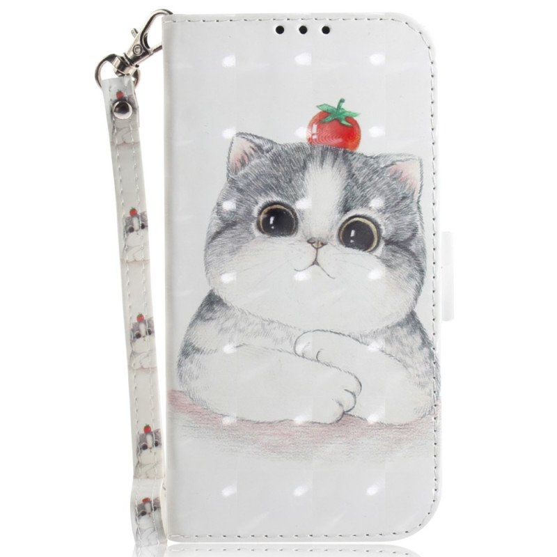 Samsung Galaxy A54 5G Lustige Katze Riemen Tasche