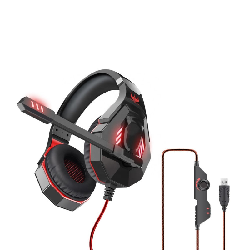 OVLENG Gaming E-Sports Kopfhörer mit Mikrofon