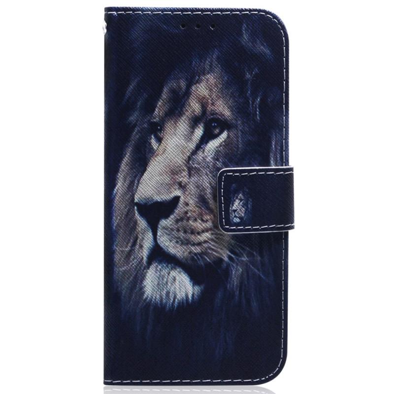 Samsung Galaxy A34 5G Lion Tasche mit Trageriemen