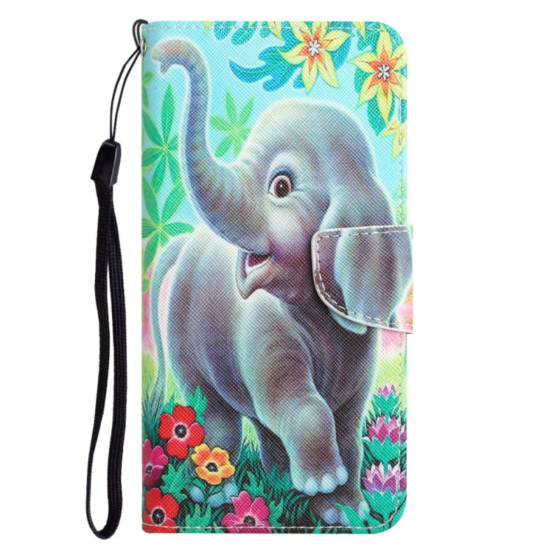 Samsung Galaxy A34 5G Happy Elephant RiemenHülle