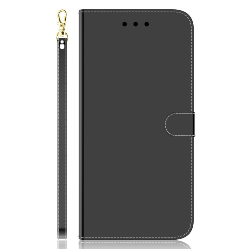 Xiaomi 13 Kunstleder Tasche Spiegel mit Riemen