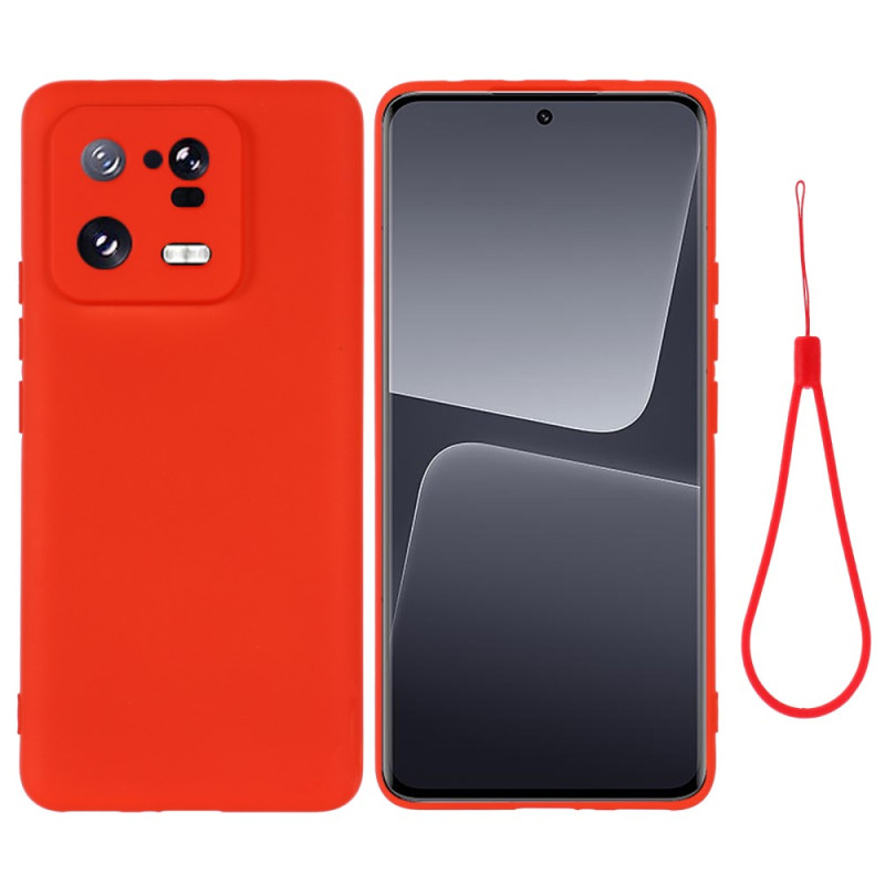Xiaomi 13 Pro Liquid Silicone Cover mit Lanyard