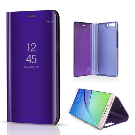 View Cover Huawei P10 Plus Spiegel und Lederoptik