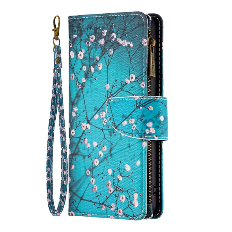 Xiaomi Redmi Note 12/Poco X5 5G Tasche mit Reißverschluss Baum