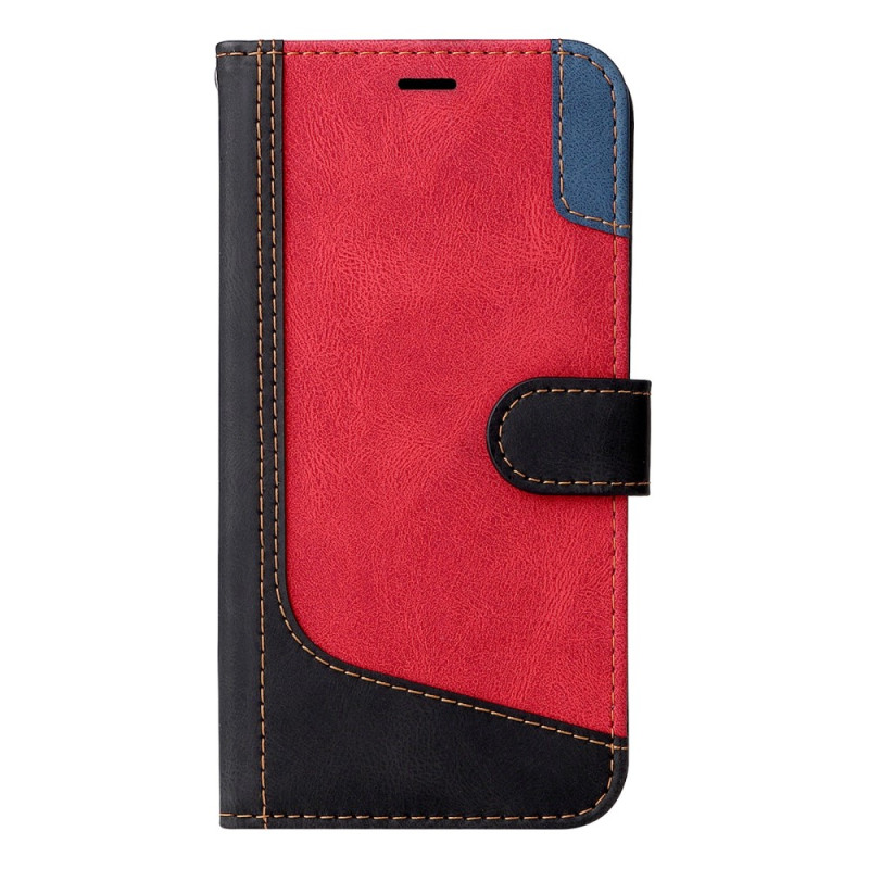 Xiaomi Redmi Note 12/Poco X5 5G Tricolor Tasche mit Riemen