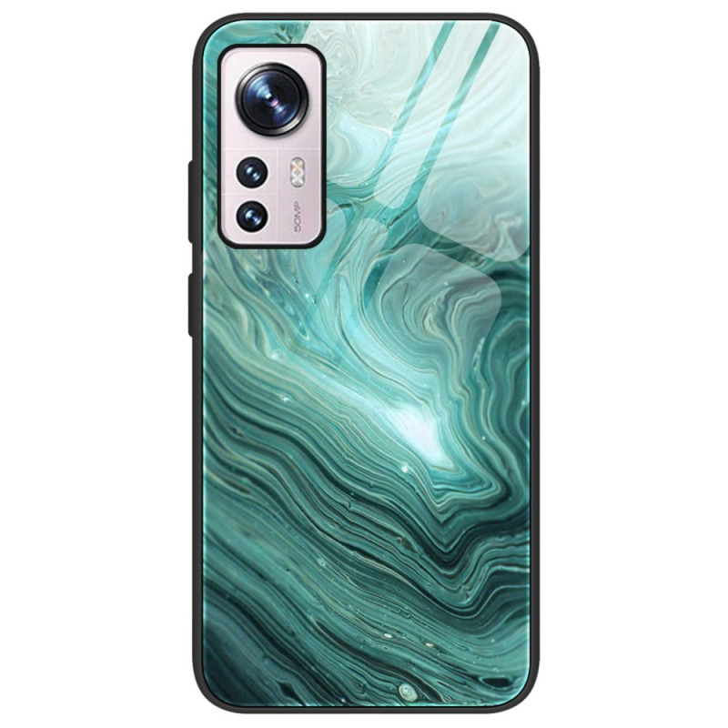 Hülle Xiaomi 12 / 12X / 12S Gehärtetes Glas Marble Colors