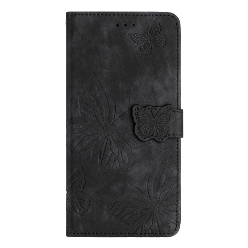Xiaomi Redmi Note 12 Pro/Poco X5 Pro 5G Vintage Schmetterling Tasche