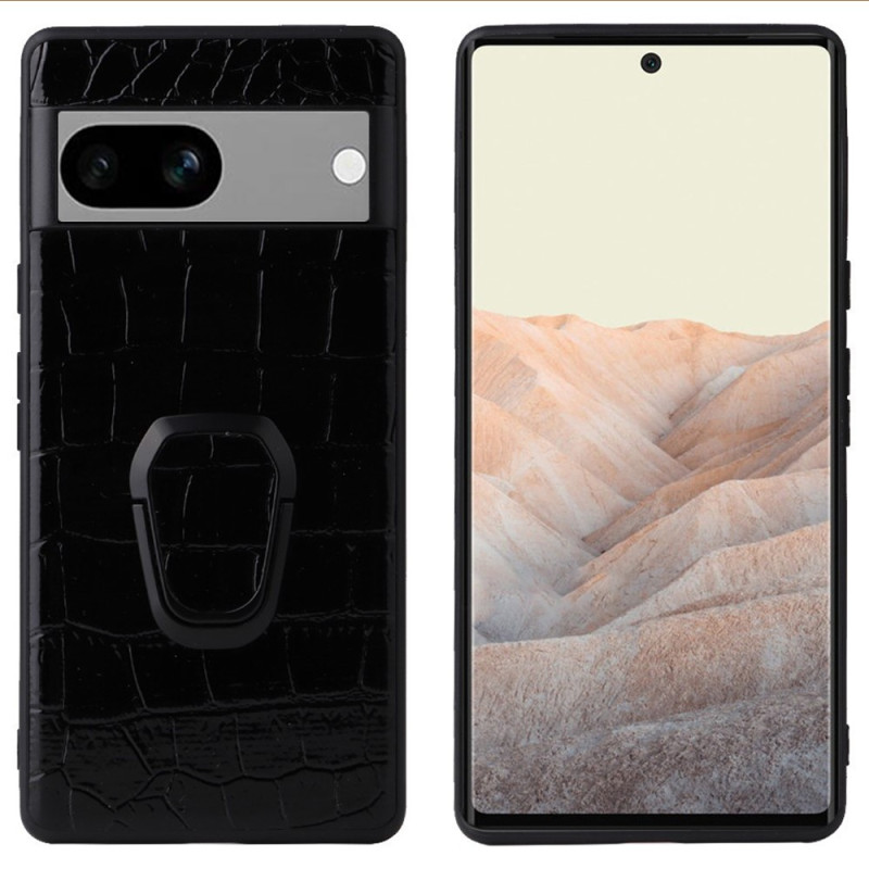 Google Pixel 7A Style Crocodile Ring-Halterung Cover