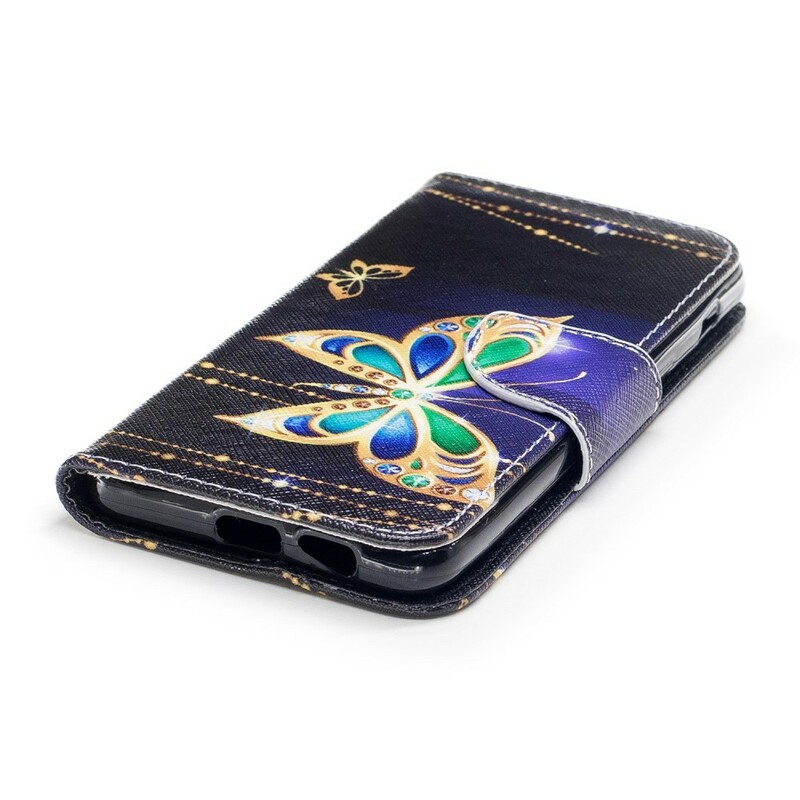 Samsung Galaxy A8 2018 Magic Butterfly Hülle