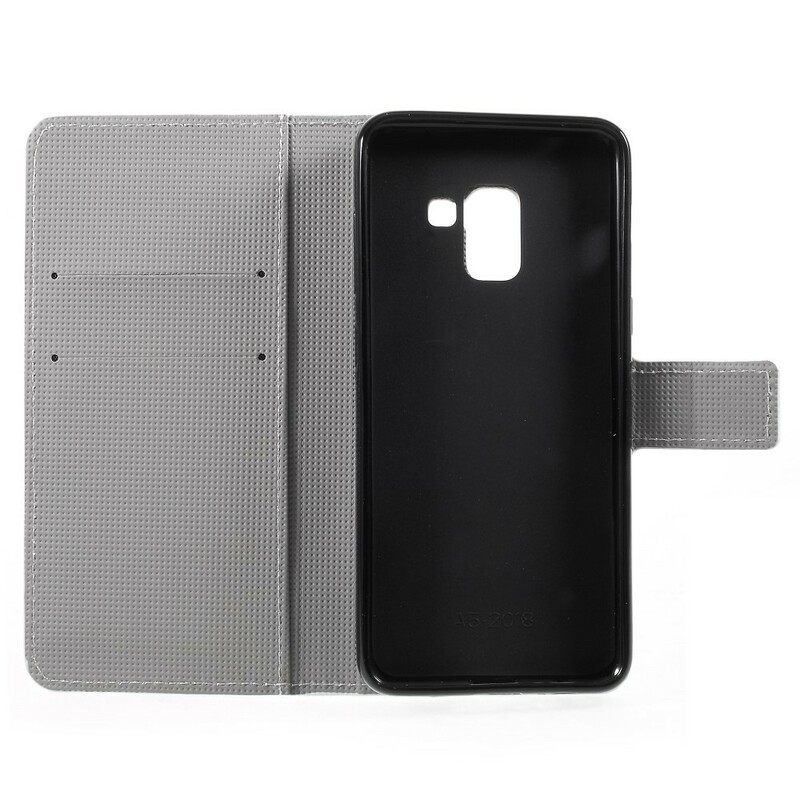 Hülle Samsung Galaxy A8 2018 Tropical Flowers