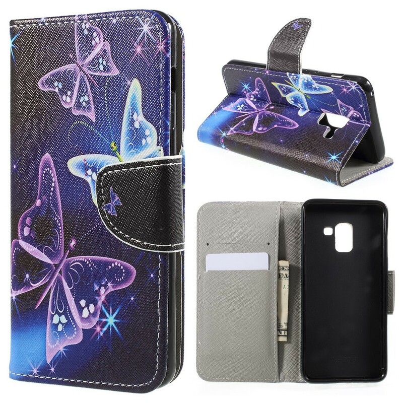 Hülle Samsung Galaxy A8 2018 Butterflies