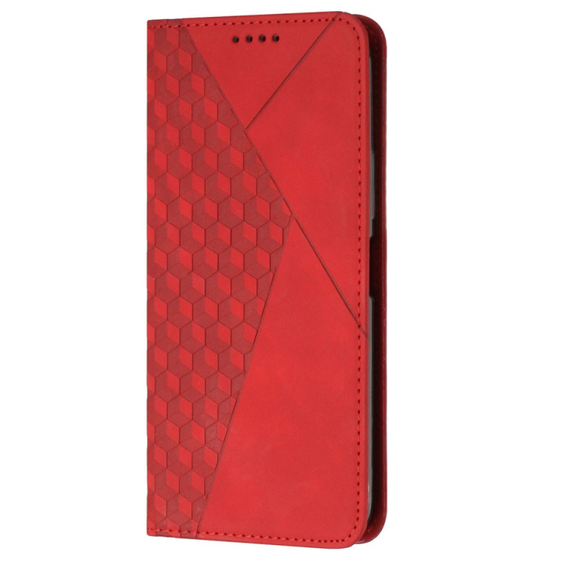 Flip Cover Xiaomi Redmi 12C Style Leder 3D-Muster