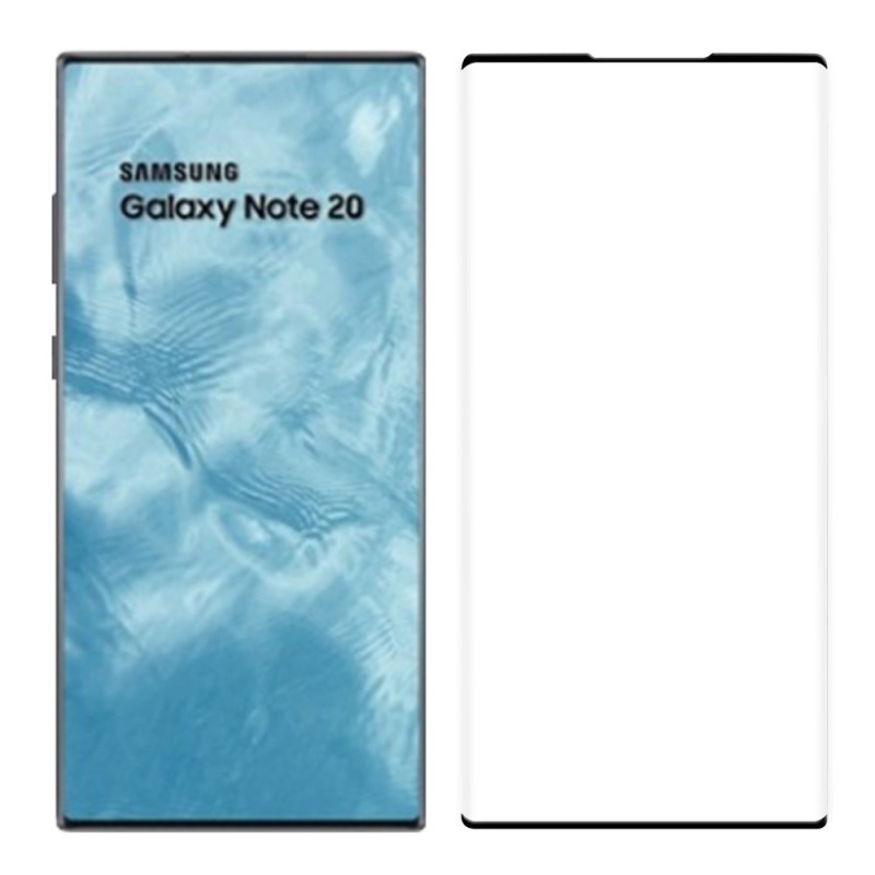 Schutz aus gehärtetem Glas für das Display des Samsung Galaxy Note 20 / Note 20 5G
