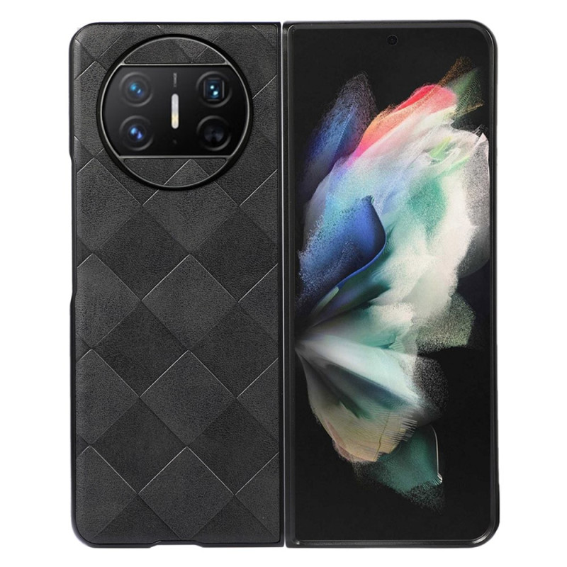 Huawei Mate X3 Cover Kunstleder Karomuster