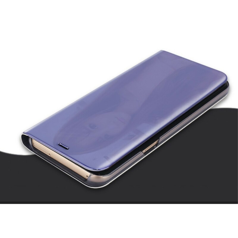 View Cover Samsung Galaxy S8 Plus Spiegel und Lederoptik
