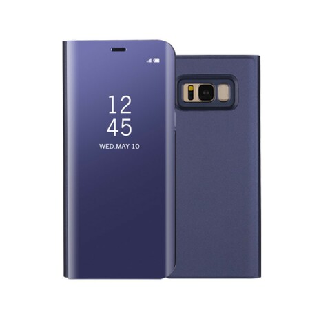 View Cover Samsung Galaxy S8 Plus Spiegel und Lederoptik