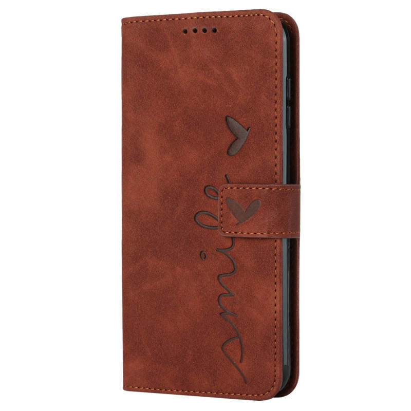 Moto G62 5G Smile Hülle mit Riemen
