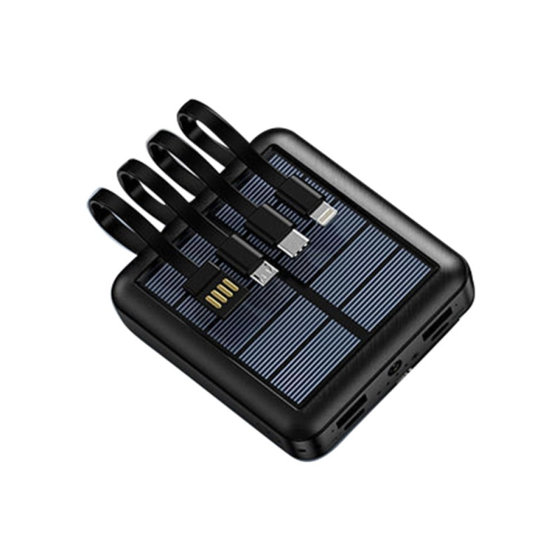 Externe Multi-Kabel-Solarbatterie