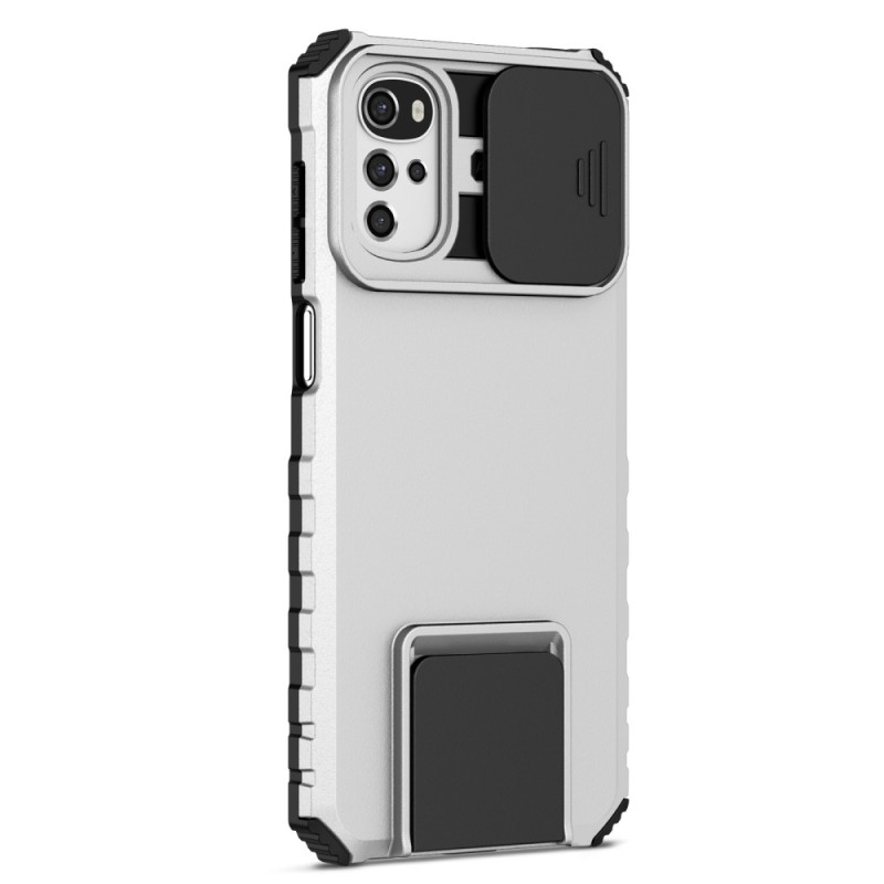 Moto G22 / E32 Cover Halterung und Linsenschutz