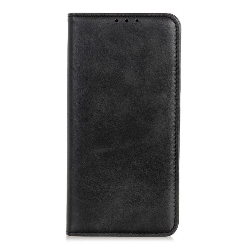 Flip Cover Xiaomi Redmi 12 Gespaltenes Leder