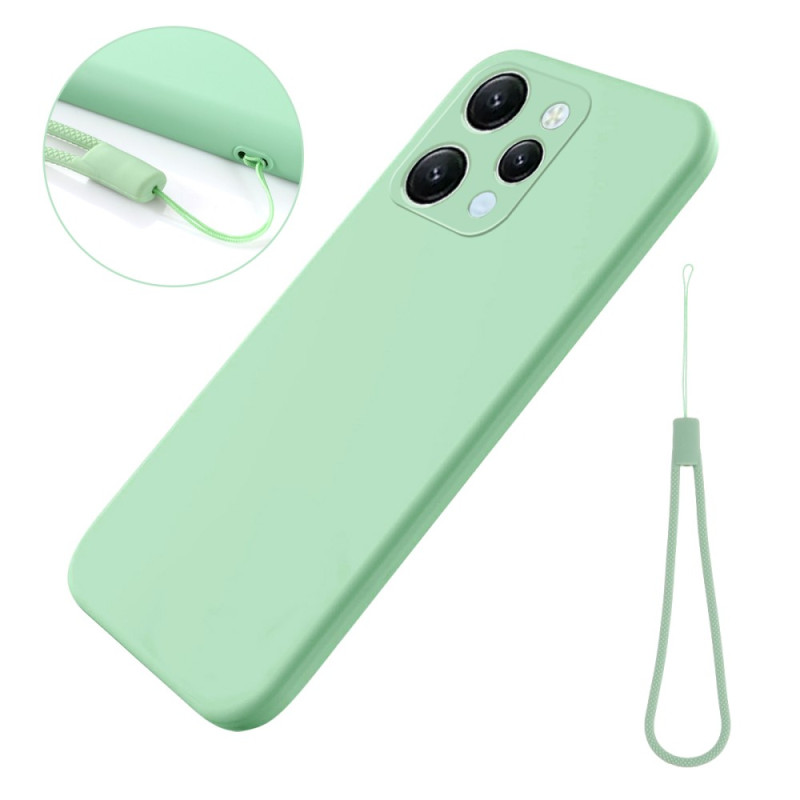 Xiaomi Redmi 12 Liquid Silicone Cover mit Riemen
