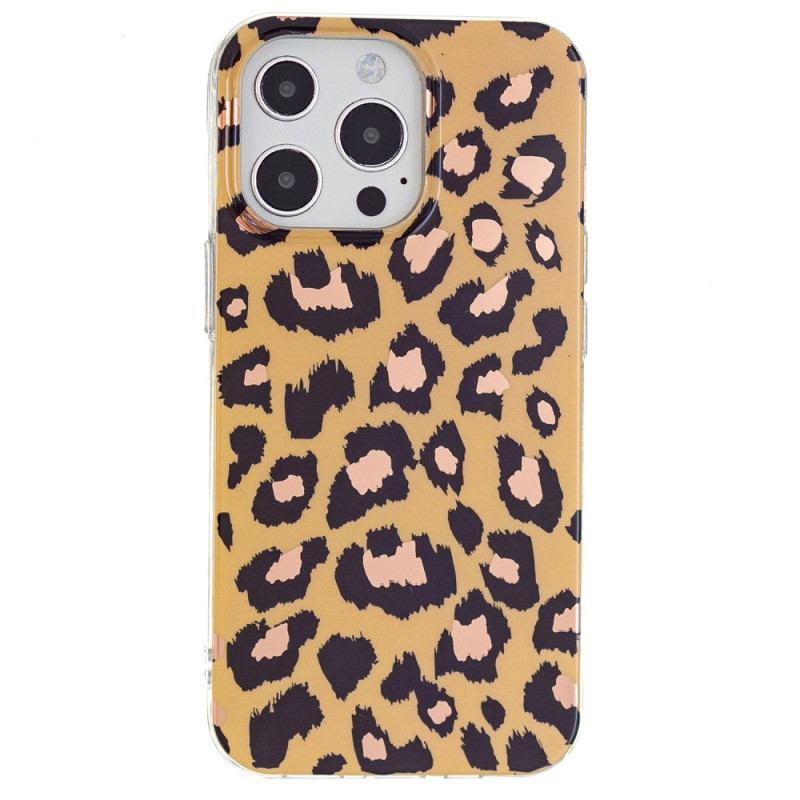 iPhone 15 Pro Cover Leopardenmuster