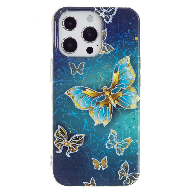 iPhone 15 Pro Cover Kostbare Schmetterlinge