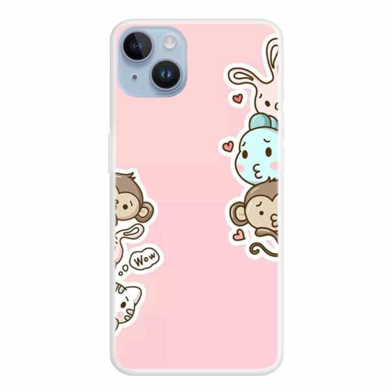 iPhone 15 Plus Cover Tiere Wow