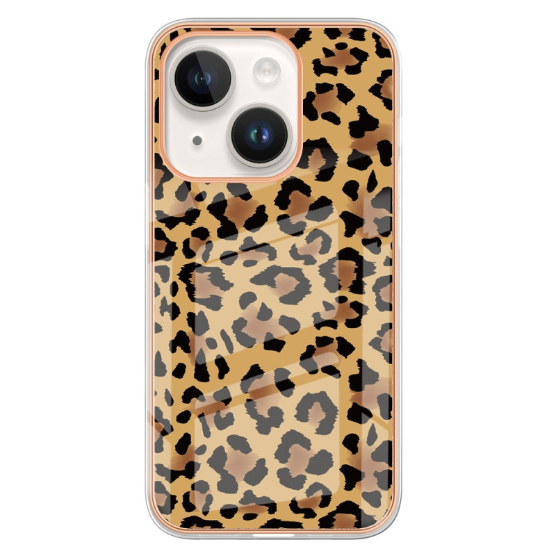 iPhone 15 Pus Leopard Cover