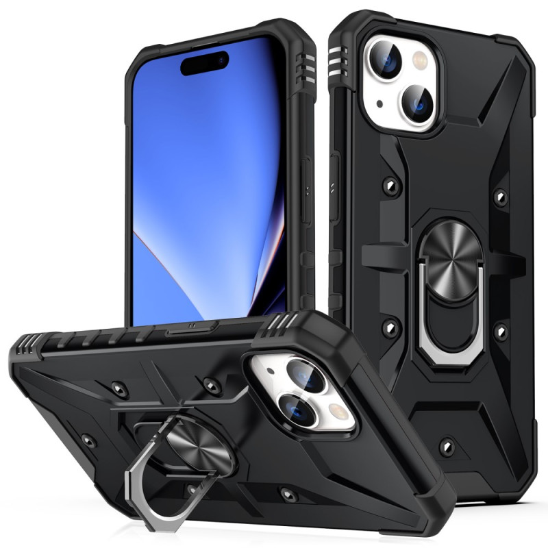 iPhone 15 Plus Cover Magnetischer Ring-Ständer