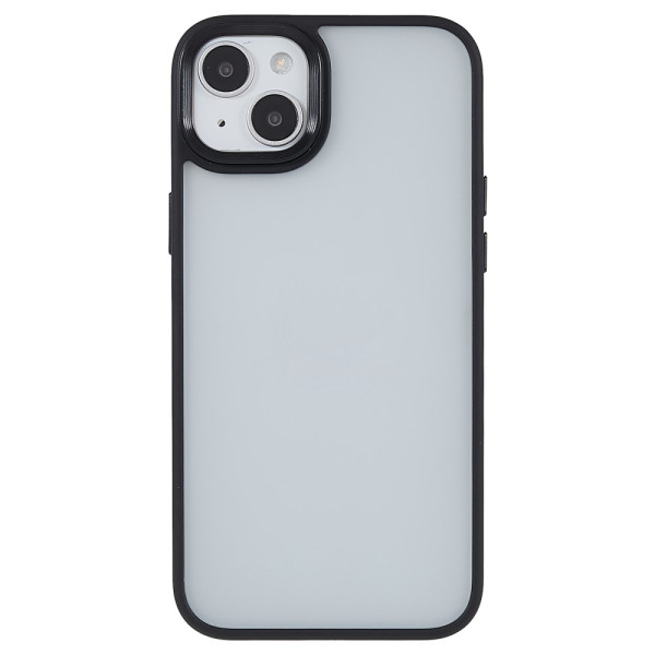 iPhone 15 Plus Cover mit Acryl-Rückseite und Silikonkanten