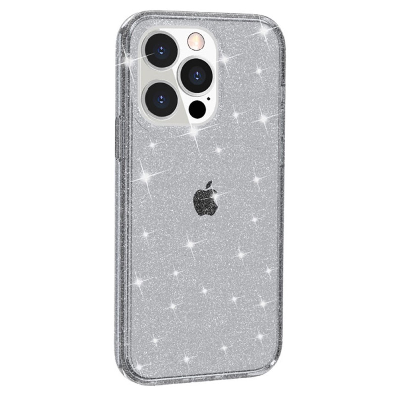 iPhone 15 Pro Cover Transluzent Glitter