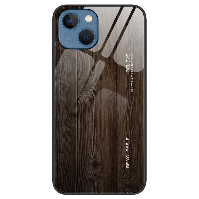 iPhone Cover 15 Panzerglas
s Holz