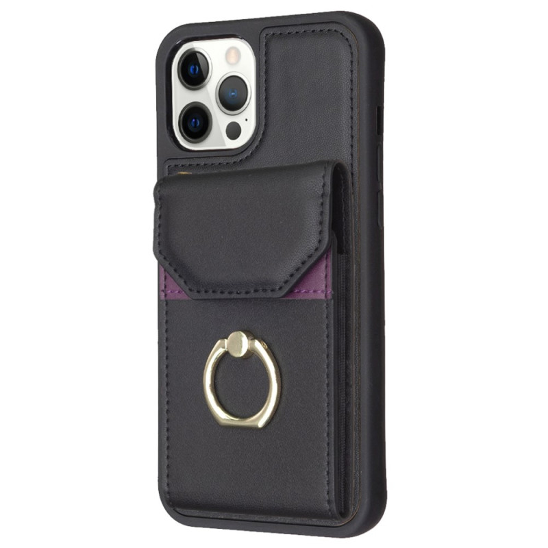 iPhone 15 Pro Max Cover Ringhalter und Kartenhalter mit Balg