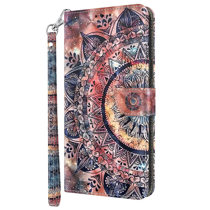 Google Pixel 8 Mandala Bunte Tasche mit Trageriemen